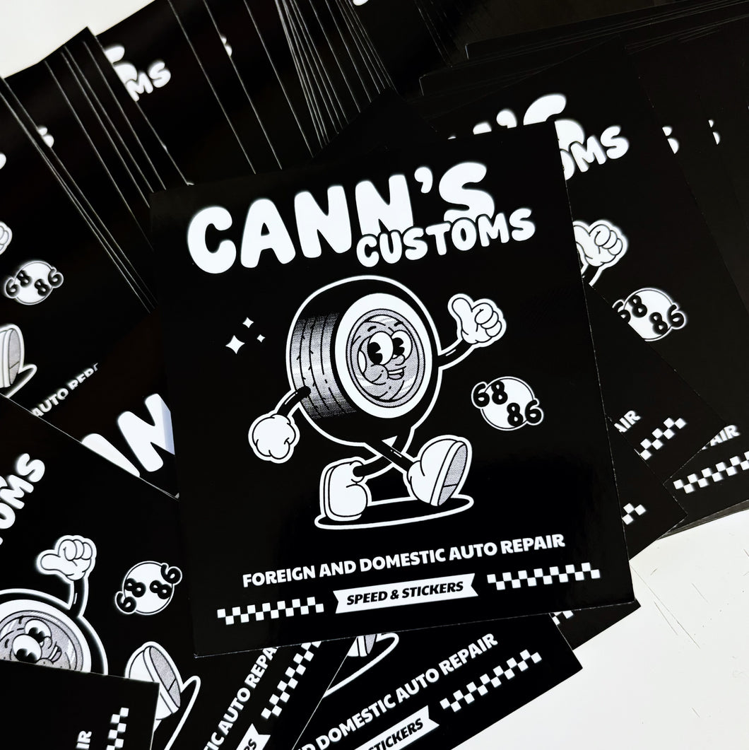 Mascot sticker